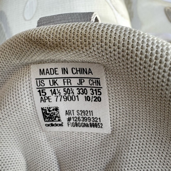 Adidas James Harden Vol. 5 Futurenatural (White Greone)- Size 15 - Picture 5 of 5